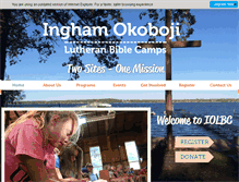 Tablet Screenshot of okoboji.org